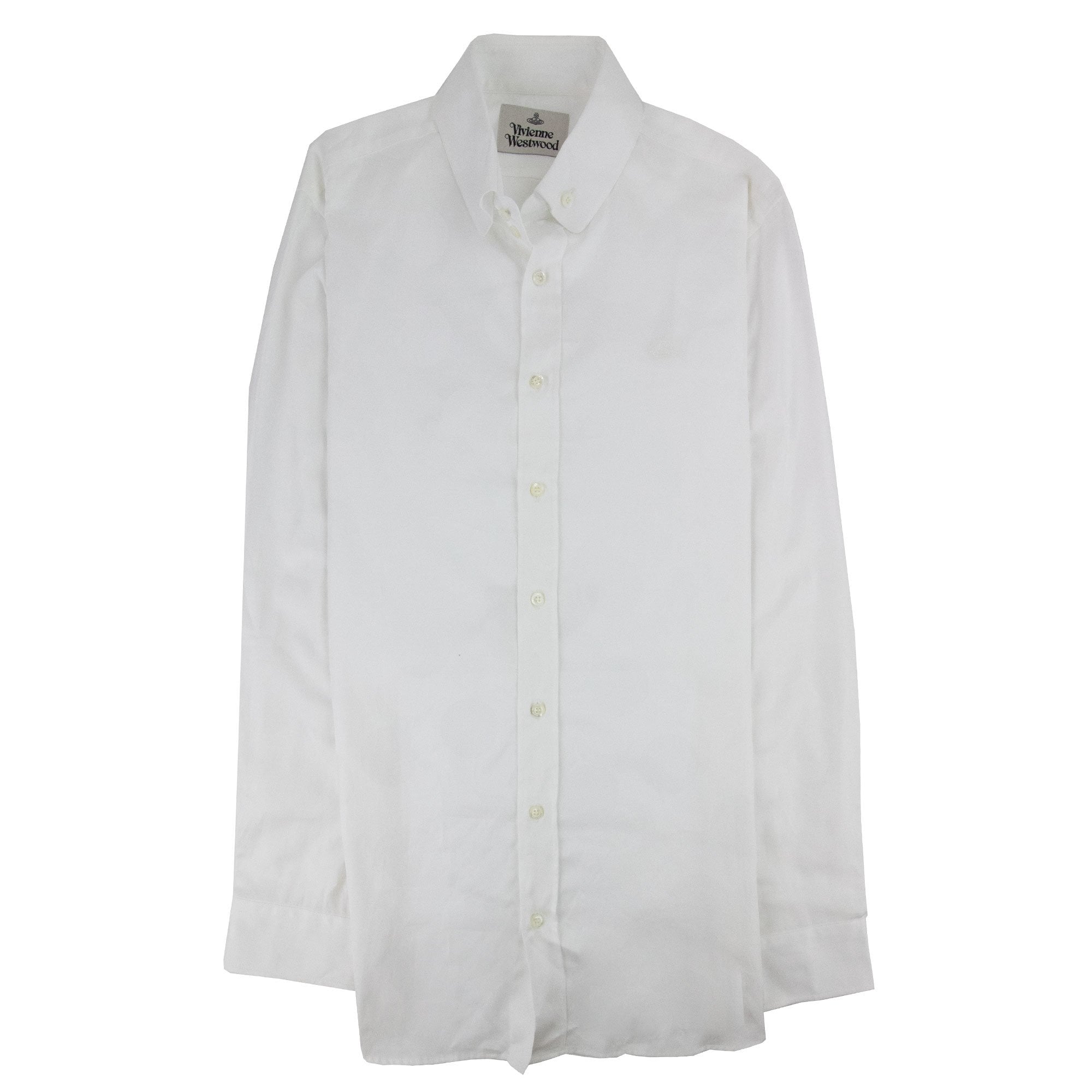 Vivienne Westwood Sun & Moon Two Buttons Shirt White