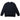 Pre-Loved Brushed Cotton Fleece Crewneck Sweatshirt Black