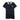 Moncler Junior Contrast Collar Short Sleeve Polo Shirt Navy/Grey