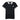 Moncler Junior Contrast Collar Short Sleeve Polo Shirt Black/Grey