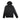 Emporio Armani Zip Hoody Eagle Pattern Black