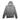 Armani Jeans Zip Up Rubber Logo Hoody Light Grey