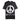 Love Moschino Peace Sign Foil Black