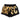 Love Moschino Foil Swim Shorts Black/Gold