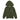 Stone Island Junior Patch Logo Zip Up Hoodie Khaki V0059