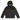 Stone Island Junior Front Pocket Hooded Jacket Black V0029