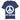 Love Moschino Peace T-shirt Blue/White