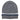 Hugo Boss Ribbed Striped Beanie Grey