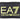 EA7 Logo Belt Bag Black/Yellow