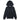 Stone Island Junior 60640 Hooded Zip Up Sweatshirt Black V0029