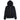 Versace Jeans Couture Flocked Logo Zip Up Hoodie Black