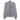 Dolce & Gabbana Metal Logo Zip Up Funnel Neck Jacket Grey Marl S8030