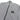 Dolce & Gabbana Metal Logo Zip Up Funnel Neck Jacket Grey Marl S8030