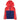 Moncler Junior Gittaz Hooded Jacket Red/Blue