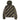 Fendi Reversible Logo Print Shell Hooded Jacket Tobacco/moro