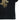 Fendi Golden Shiny FF Logo T Shirt Black