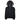 Moncler Junior Zip Badge Hoody Bold Letters Black