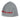 Love Moschino Logo Print Ribbed Knitted Beanie Grey