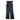 Ea7 Side Stripe Straight Leg Pants Navy/yellow