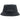 Emporio Armani Logo Plate Cloche Hat Black