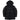 Burberry Logo Detail Hooded Puffer Coat Black