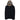 Burberry Check Hood Cotton Blend Hoodie Black