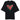 Palm Angels Spray Heart Loose T Shirt Black Fuchsia