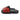 Emporio Armani GA Eagle Logo Rubber Sliders Black/red