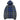 Burberry Check Cotton Blend Hooded Jacket Oceanic Blue