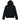 Hugo Boss Seegar Tape Logo Zip Up Hooded Sweatshirt Black 001