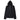 Emporio Armani Hooded Zipped Ponte-di-roma Sweatshirt Nero