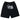 Off White Tribal Type Skate Sweat Shorts Black/white