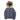 Moncler Junior New Byron Fur Coat Navy 742