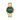 Hugo Boss Allure Gold Plated Watch Green