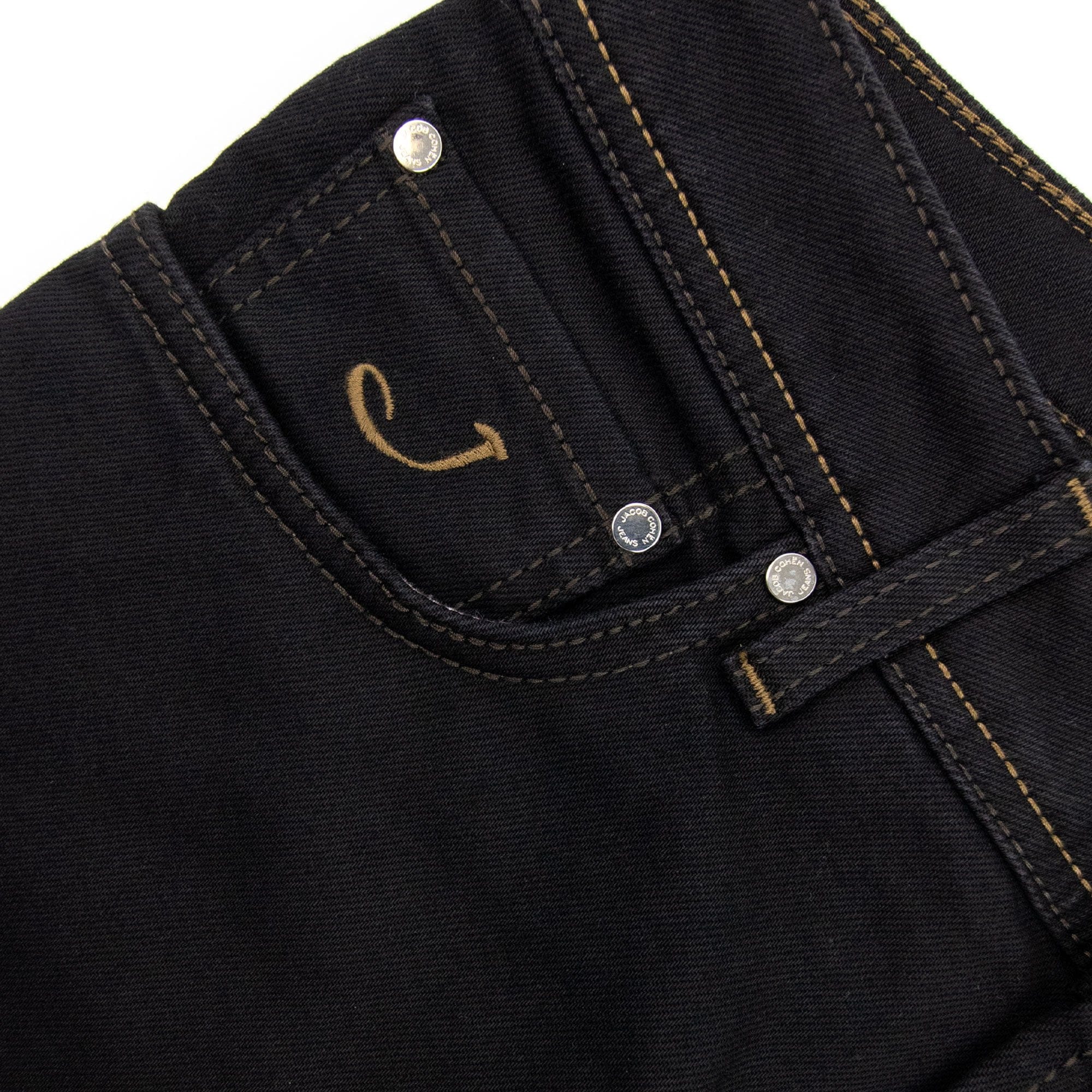 Jacob Cohen Pw688 Comf Jean Black ONU – Onu Designer Wear