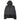 Emporio Armani Jacquard Nylon Hooded Blouson With All-over Eagle Black